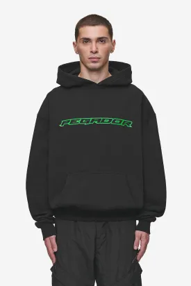 Alden Oversized Hoodie Washed Black