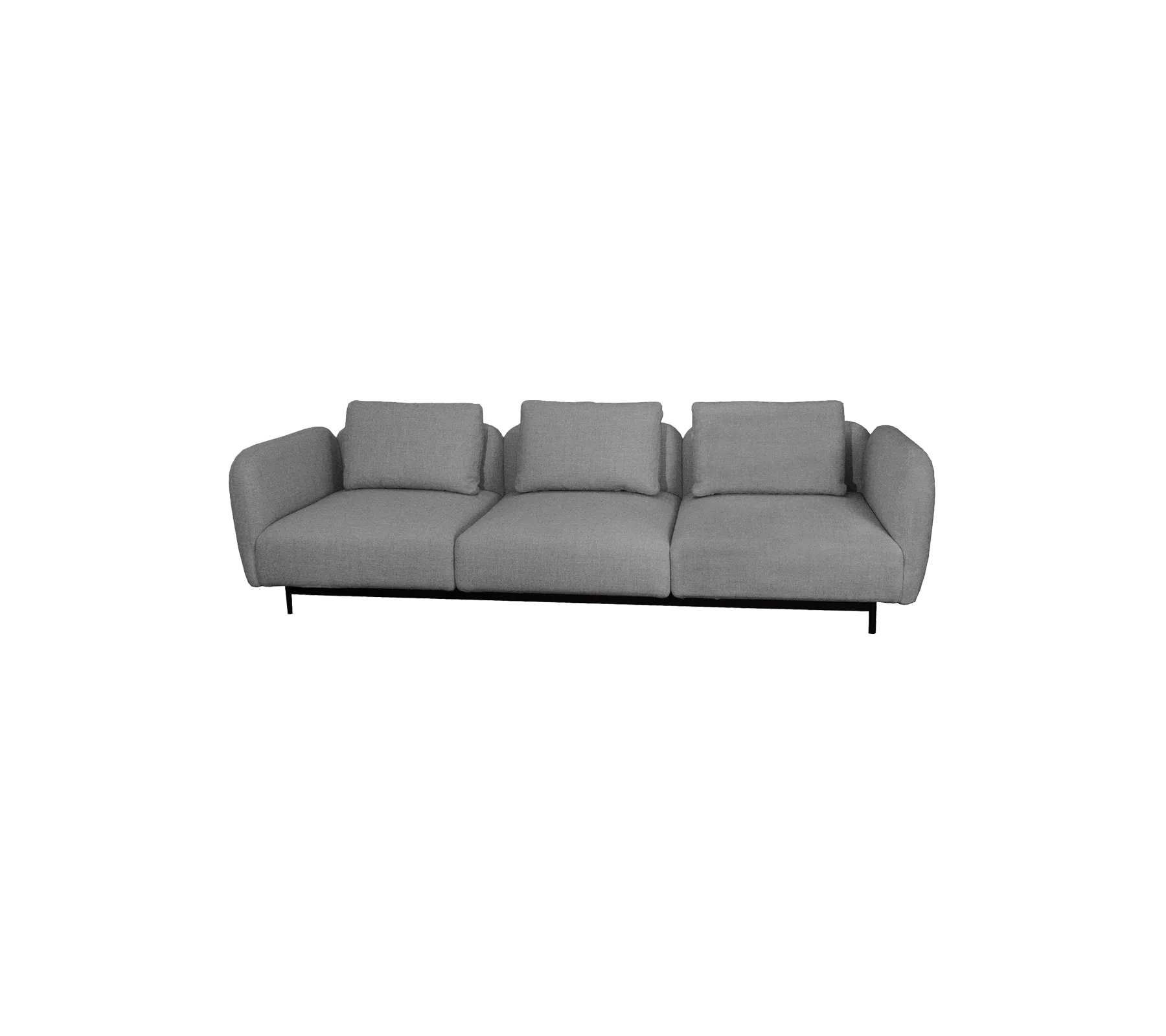 Aura 3-seater sofa with high armrest (3)