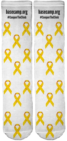 BASE Camp Children's Cancer Foundation Crew Socks