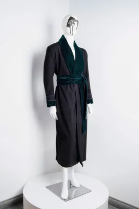 Black Pyjama Chic Robe