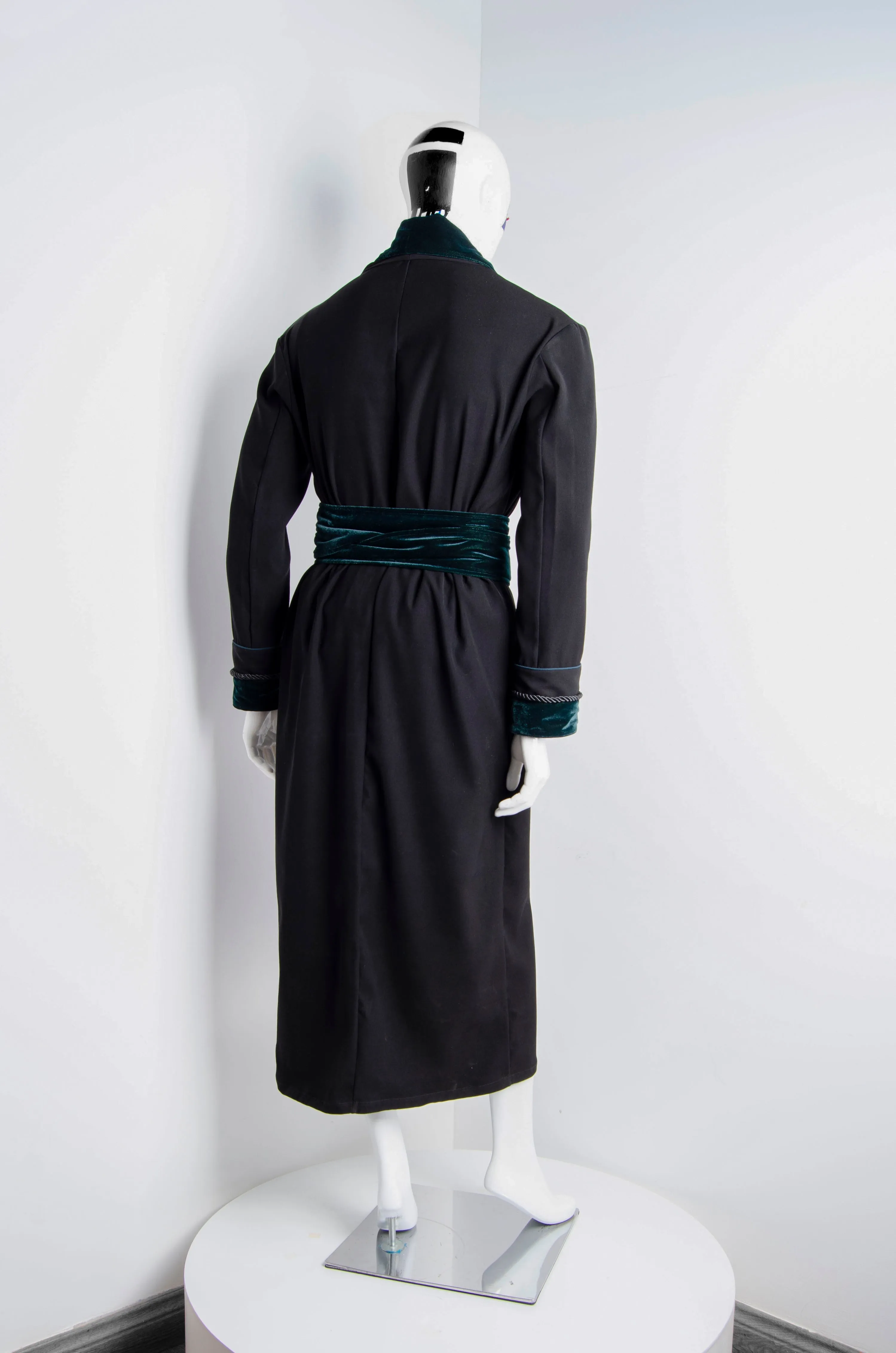 Black Pyjama Chic Robe