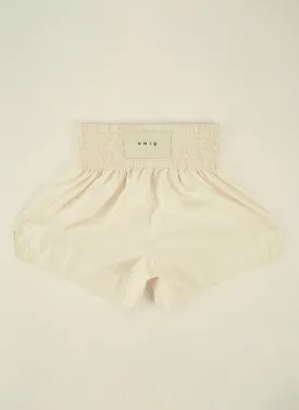 BOXING SHORTS TECHNICAL WHITE BONE