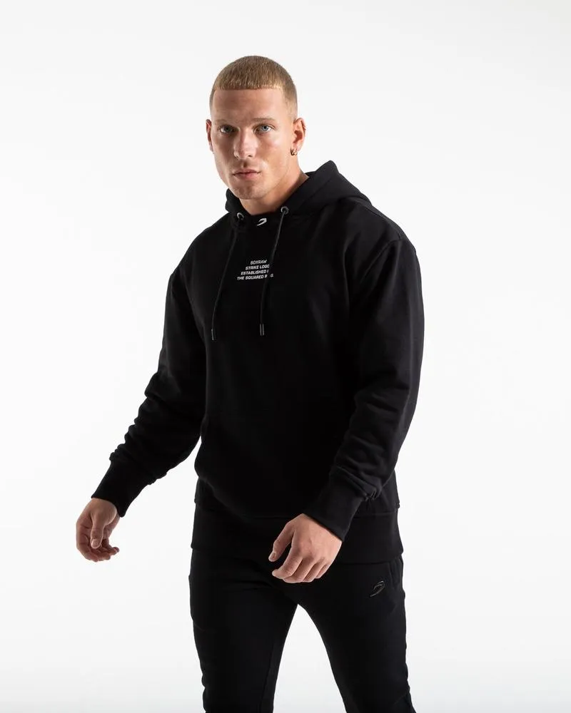 ESTABLISHED UNISEX HOODIE - BLACK