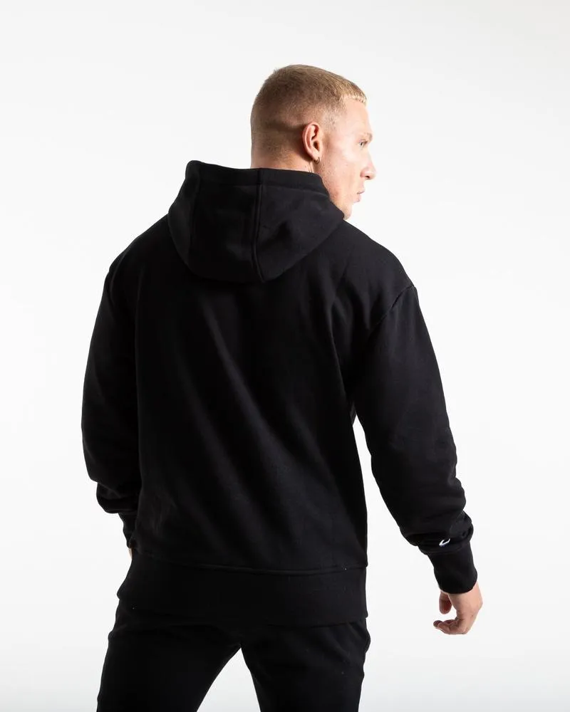 ESTABLISHED UNISEX HOODIE - BLACK