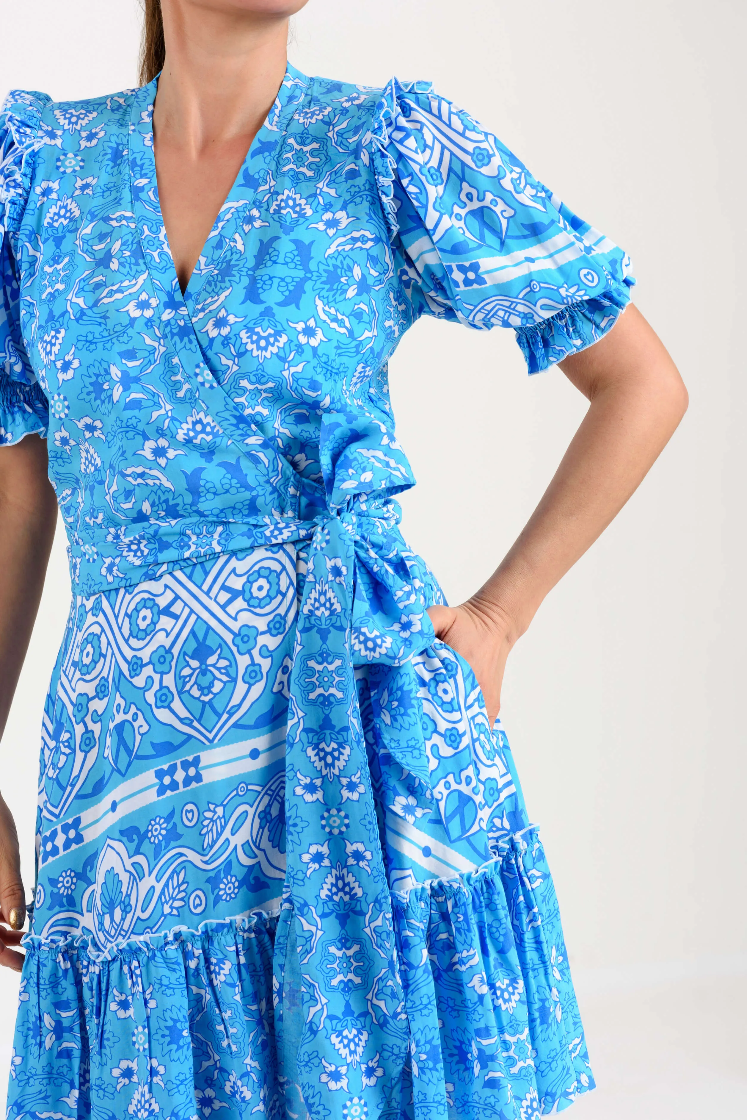 FEATHER & FIND | Genova Wrap Dress