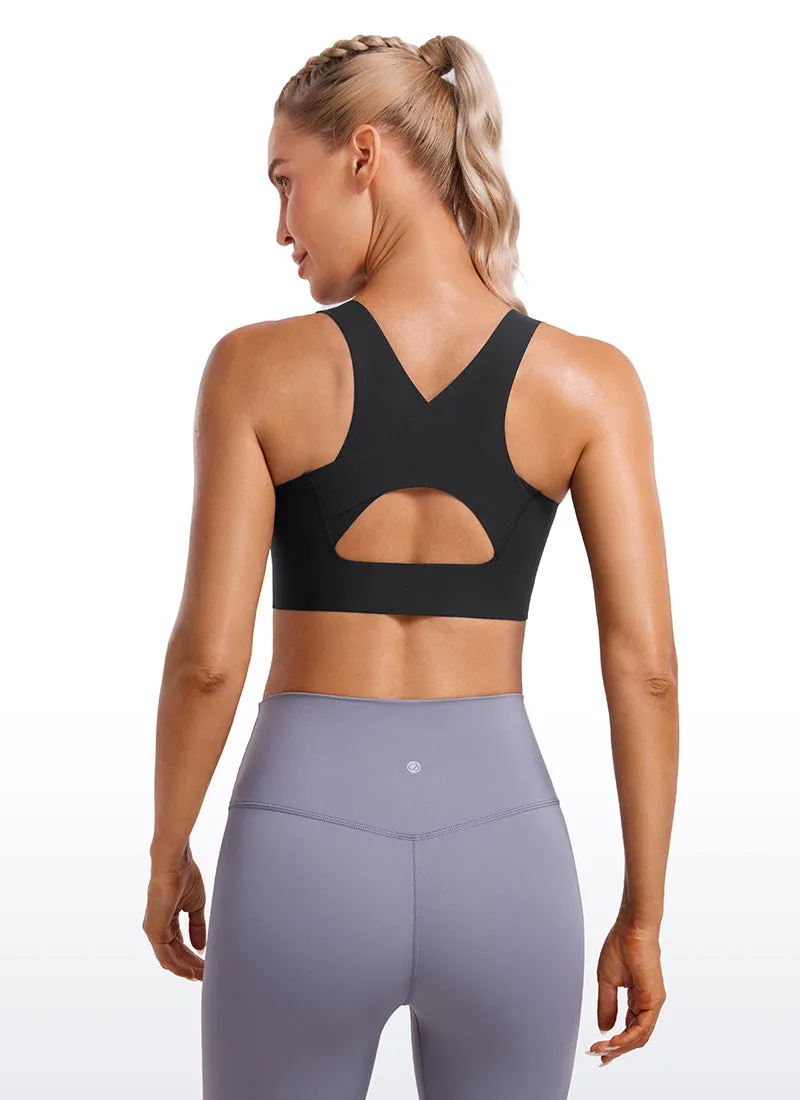 Flex Sculpt Racerback Sports Bra U Neck