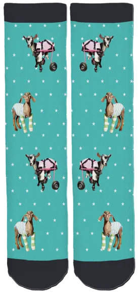 Goats & Friends Crew Socks