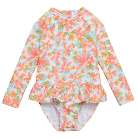 Hawaiian Luau Sustainable LS Surf Suit