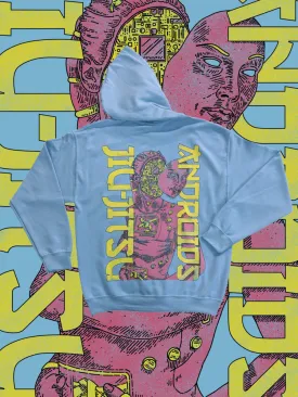 JIU-JITSU ANDROIDS HOODY - YELLOW/PINK