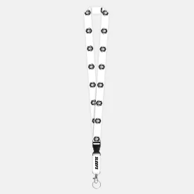 Lion White Lanyard