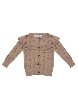 Magnolia Knitted Cardigan - Gumnut