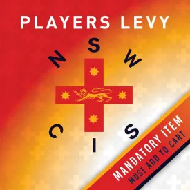 MANDATORY PLAYER LEVY - NSW CIS Secondary Touch Football Boys 15yrs & Under