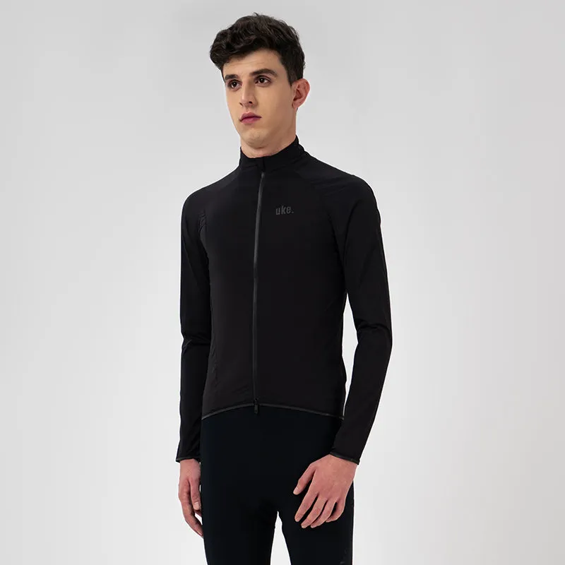 Men's Training Wind Jacket A008-Black