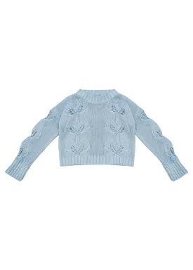 Minty Knitted Jumper - Seafoam