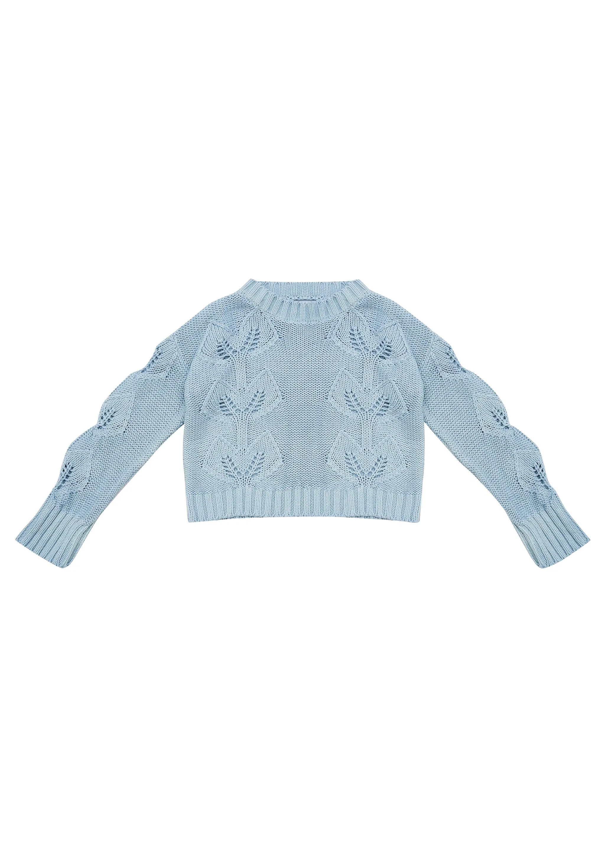 Minty Knitted Jumper - Seafoam