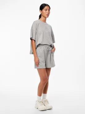 PCCHILLI Shorts - Light Grey Melange