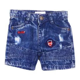 REDTAG Blue Shorts for Toddlers