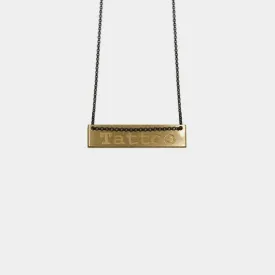 Tattoo - necklace - gold plated