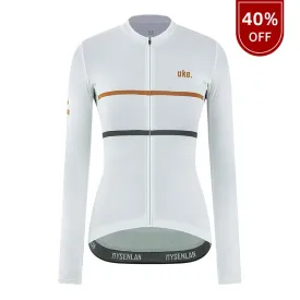 Women's Training LS Jersey A002-Egret White